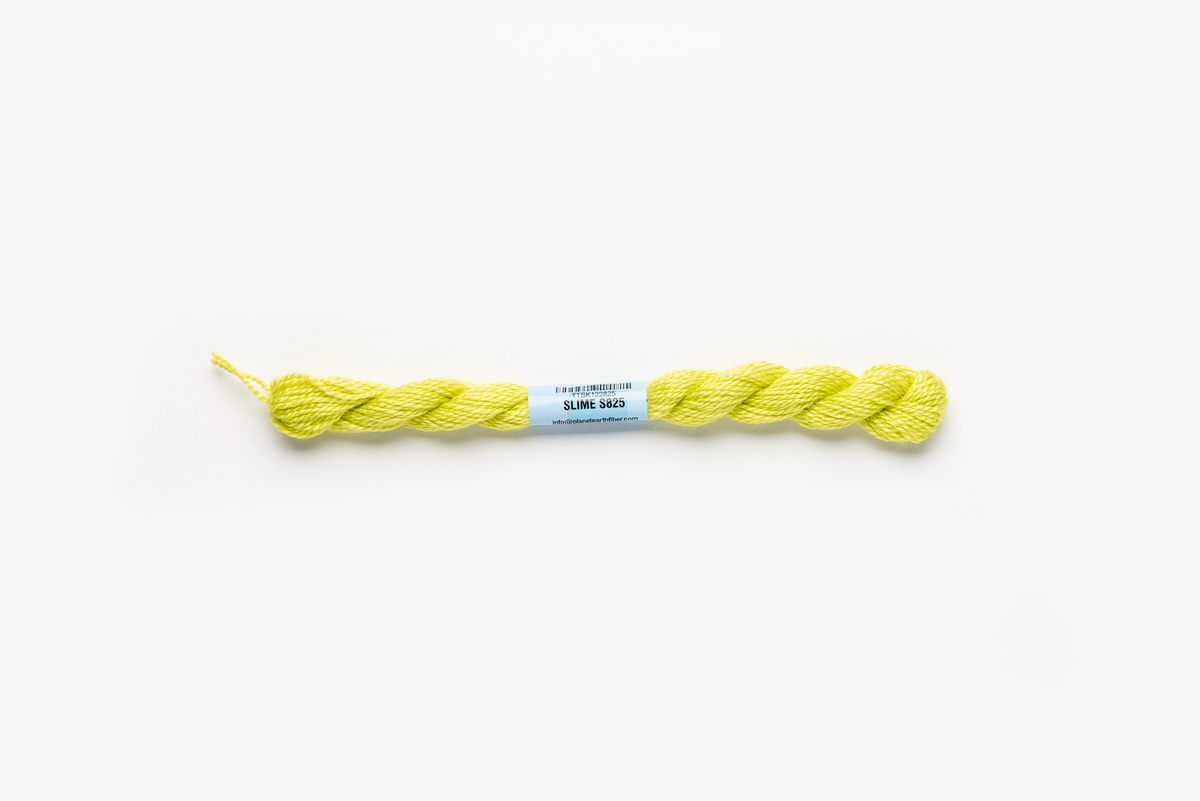 Essentials - 825 Slime — silk skein for needlepoint, 18 mesh