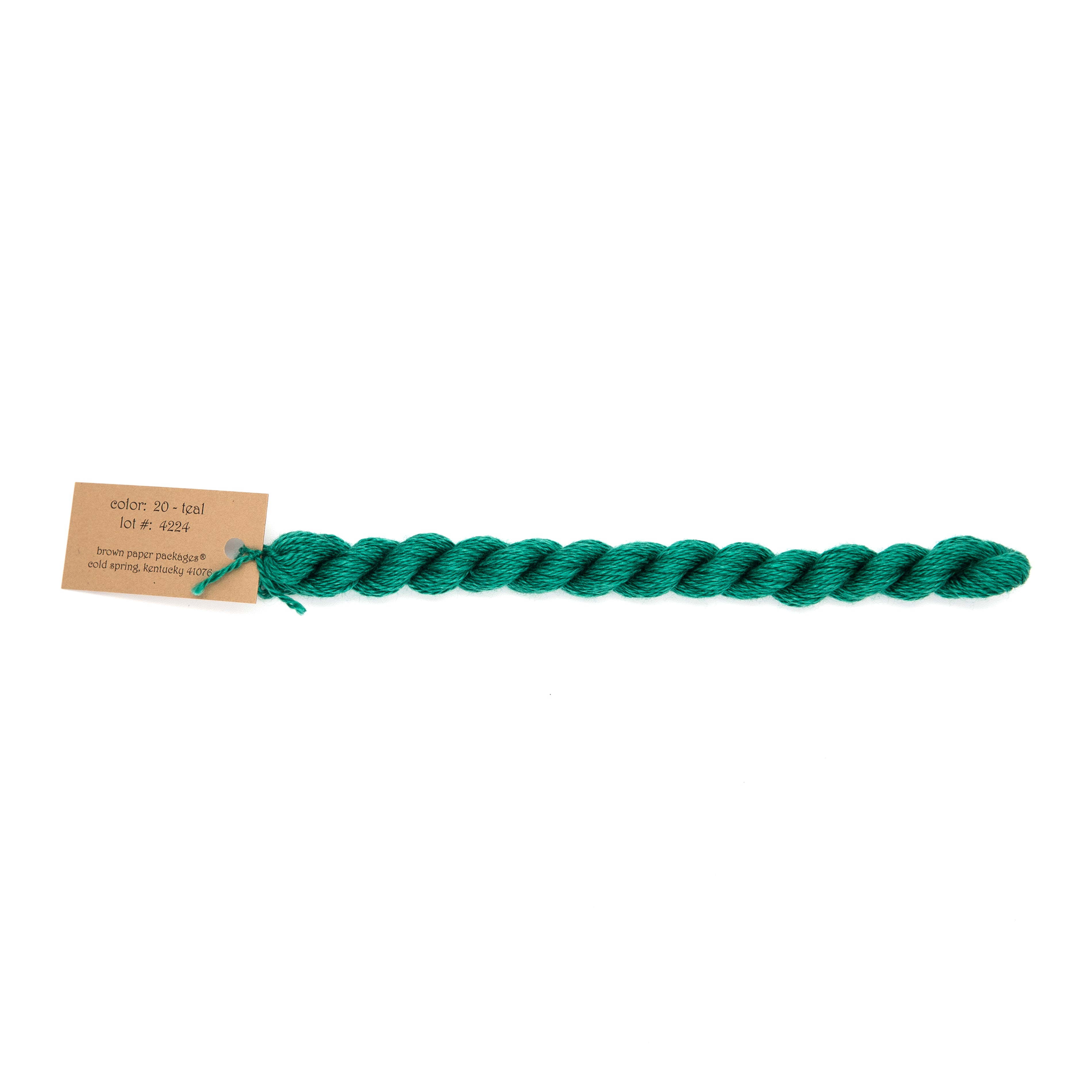 Silk & Ivory 20 Teal