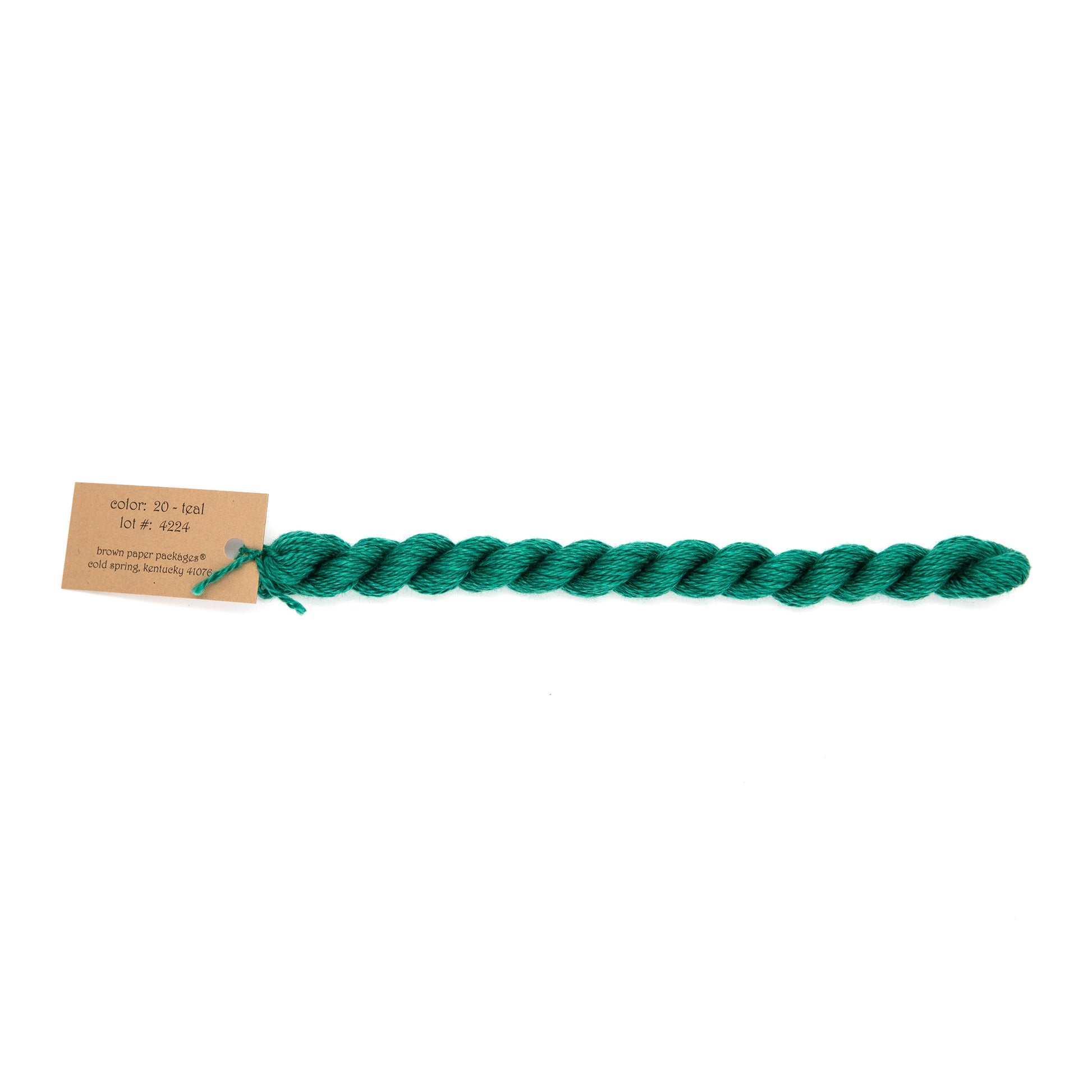 Silk & Ivory 20 Teal