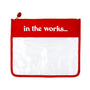 Tiny "In the Works" Project Bag by What's the Stitch — needlepoint accessory from Angel City Stitchery (view 7)