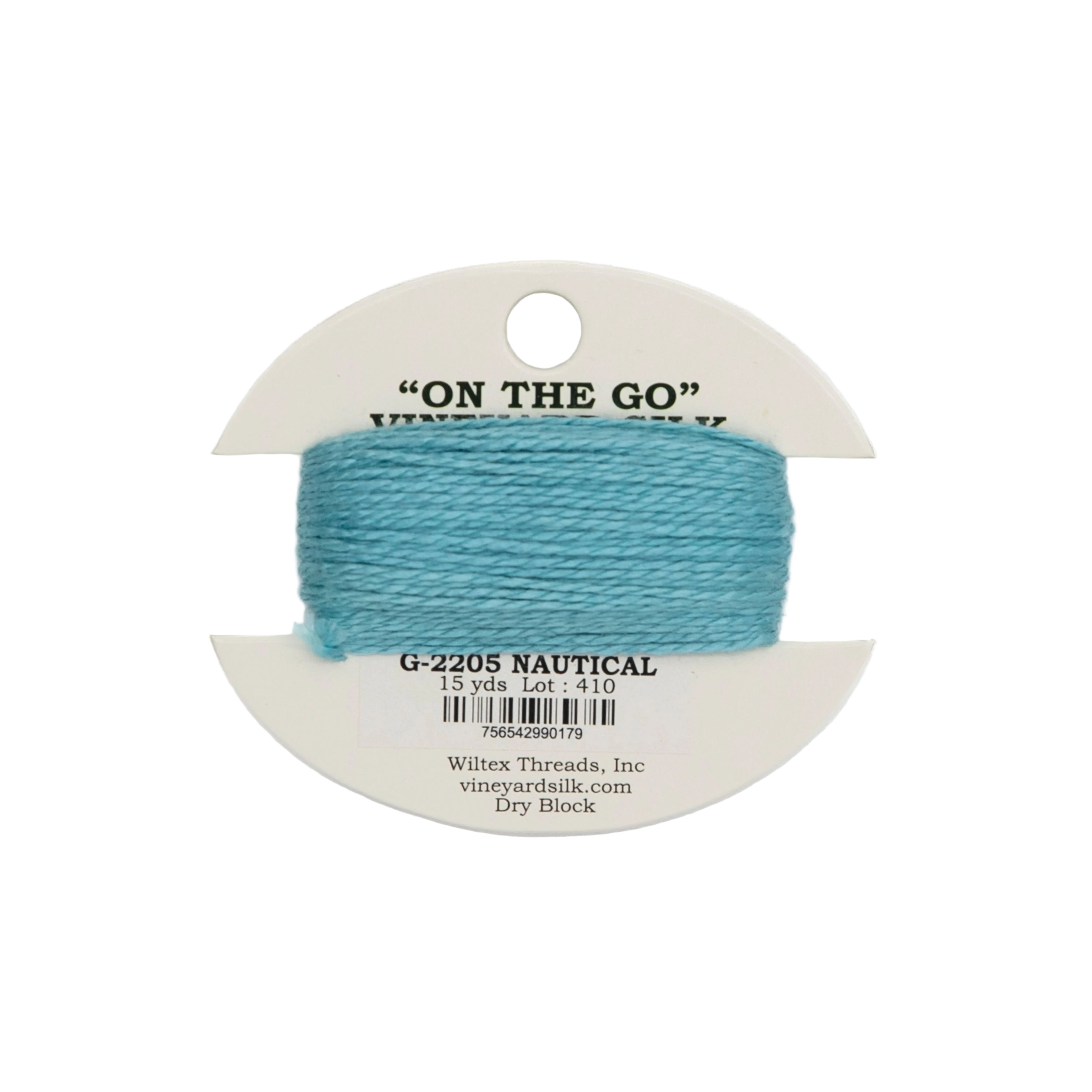 Vineyard Silk Card G-2205 Nautical — silk card for needlepoint, 18 mesh