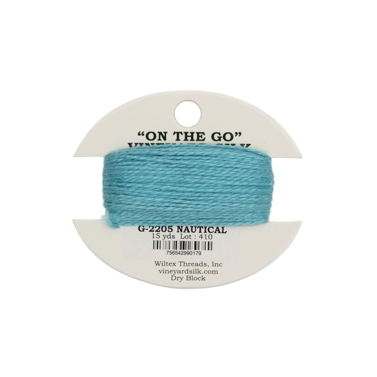Vineyard Silk Card G-2205 Nautical — silk card for needlepoint, 18 mesh