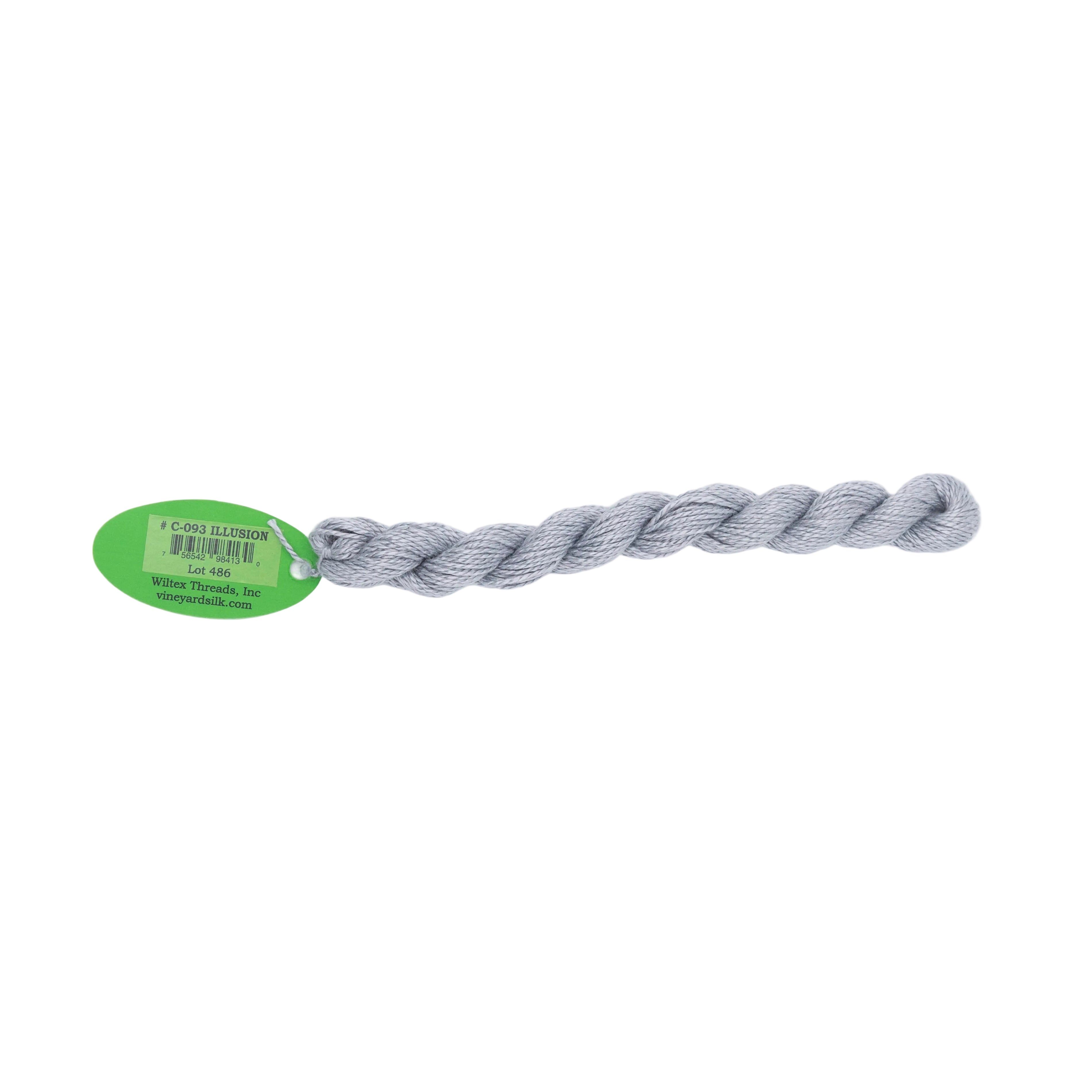 Vineyard Silk Skein C-093 Illusion — silk skein for needlepoint, 18 mesh