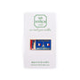 Vive La France Matchbox Needle Minder by Go Stitch Studio — needlepoint accessory from Angel City Stitchery